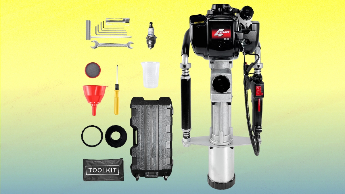 You’ll Never Go Back to Manual Driving After Using This 37.7CC Pile Hammer