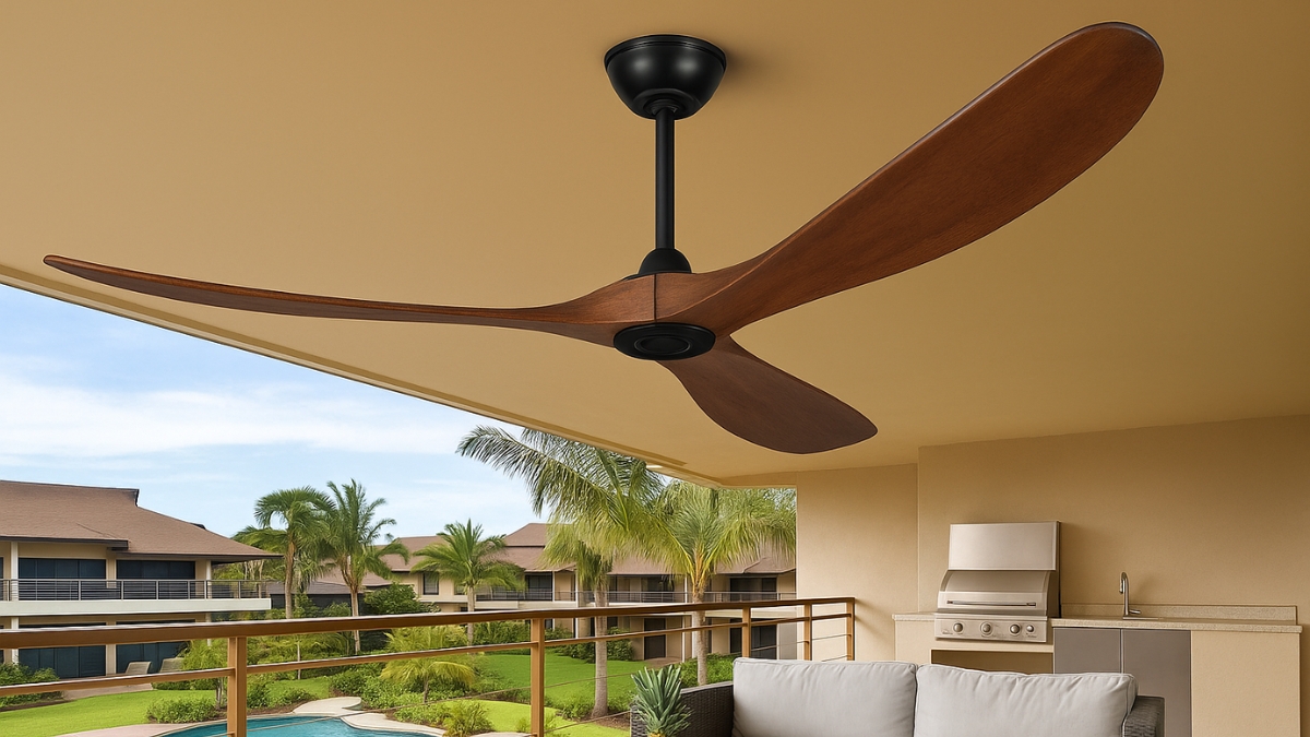 This 72-Inch Ceiling Fan with No Light Changed My Patio Vibe Completely