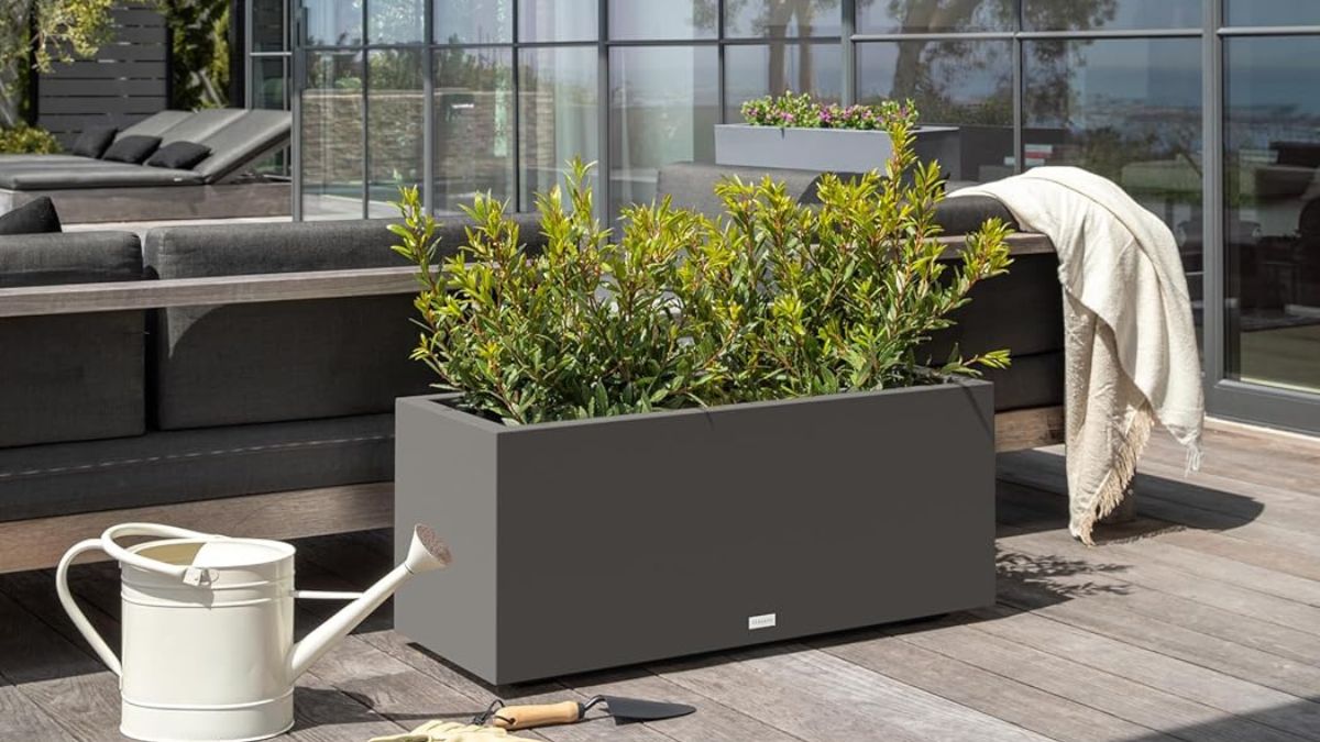 Veradek Block Series Long Box Planter