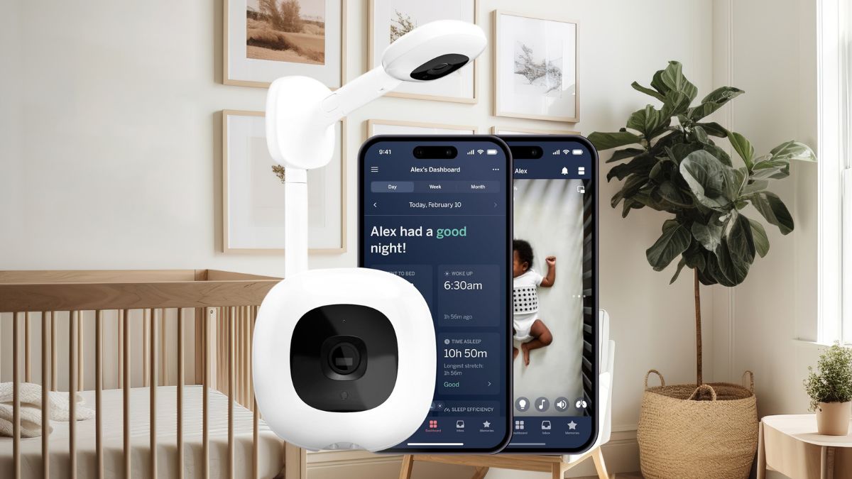 Nanit Pro Smart Baby Monitor & Wall Mount