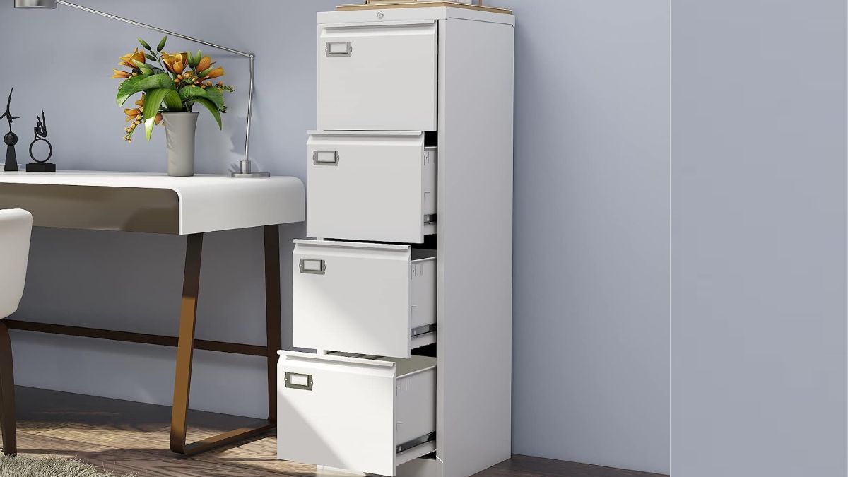 What Makes the PEUKC 4-Drawer File Cabinet the Smartest Choice for Home Office Storage