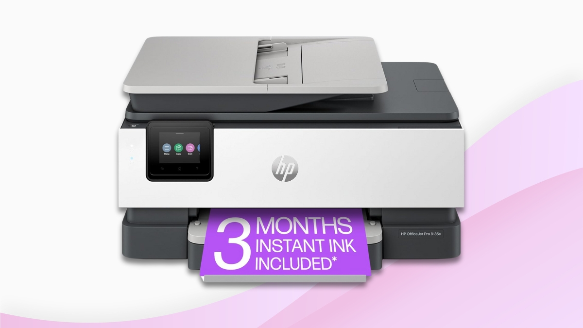 The HP OfficeJet Pro 8135e Works With Alexa for Hands-Free Printing