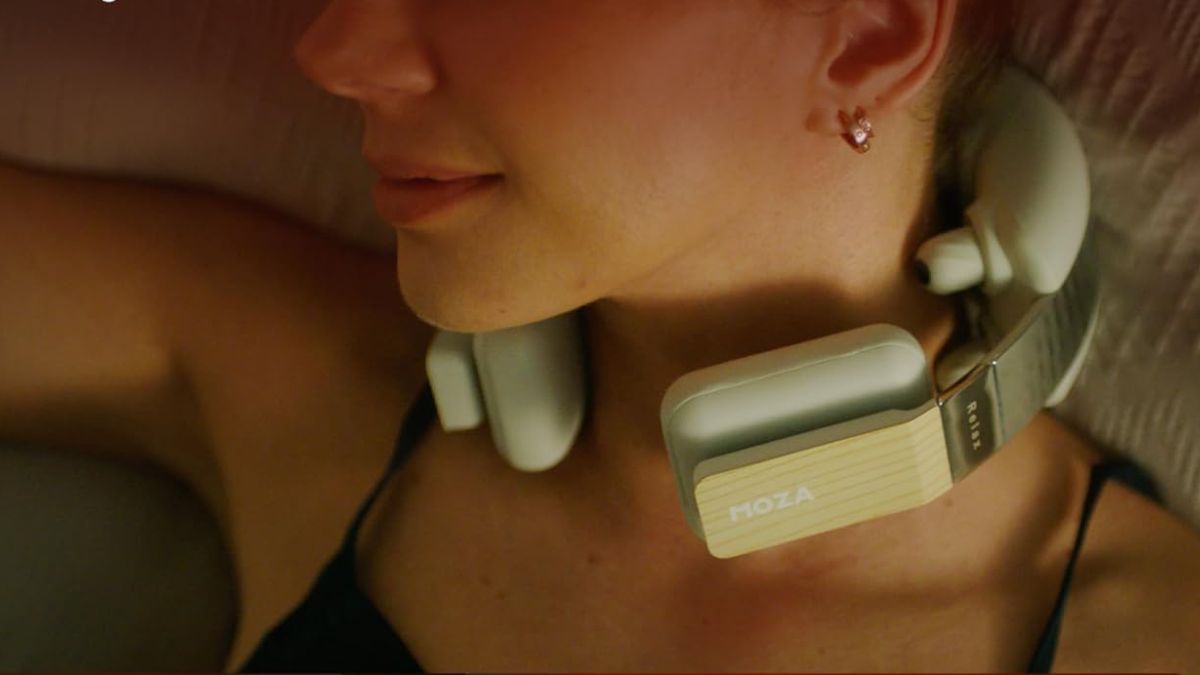 MOZA Neck Massager with Heat for Pain Relief Deep Tissue