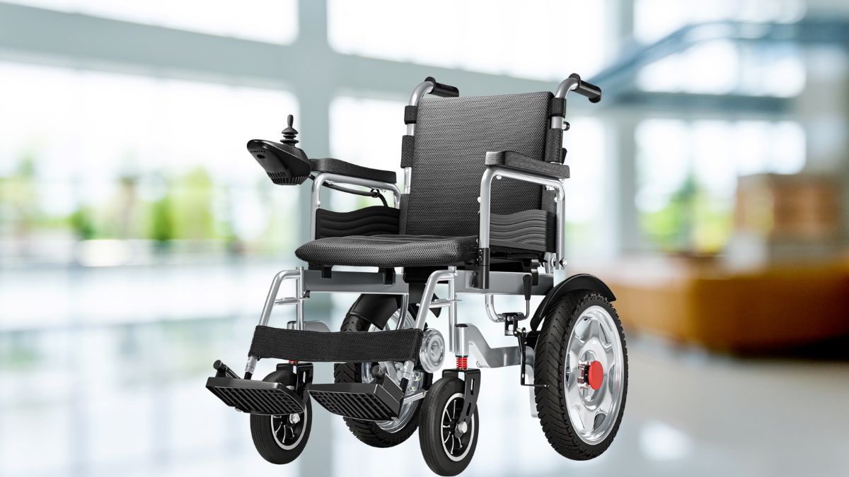 Electric Wheelchairs for Adults, 25+ Miles Long Travel Range, Foldable Motorized Wheelchair, Portable All-TerrainMotorized Wheelchair for The Elderly