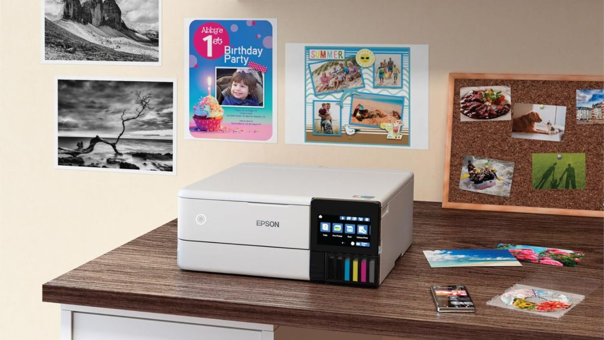 Epson EcoTank Photo ET-8500 Wireless Color All-in-One Supertank Printer