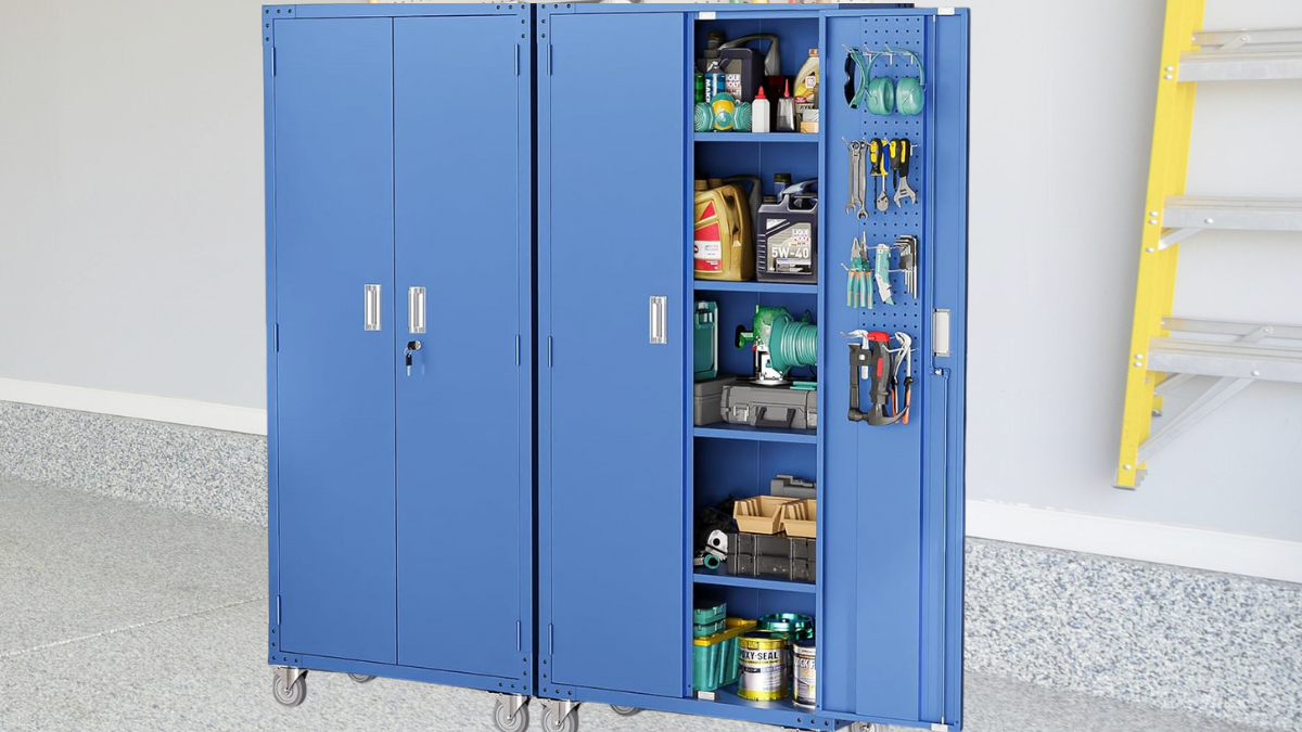 Why the VINGLI 72” Metal Garage Cabinet Actually Solves More Than Just Clutter