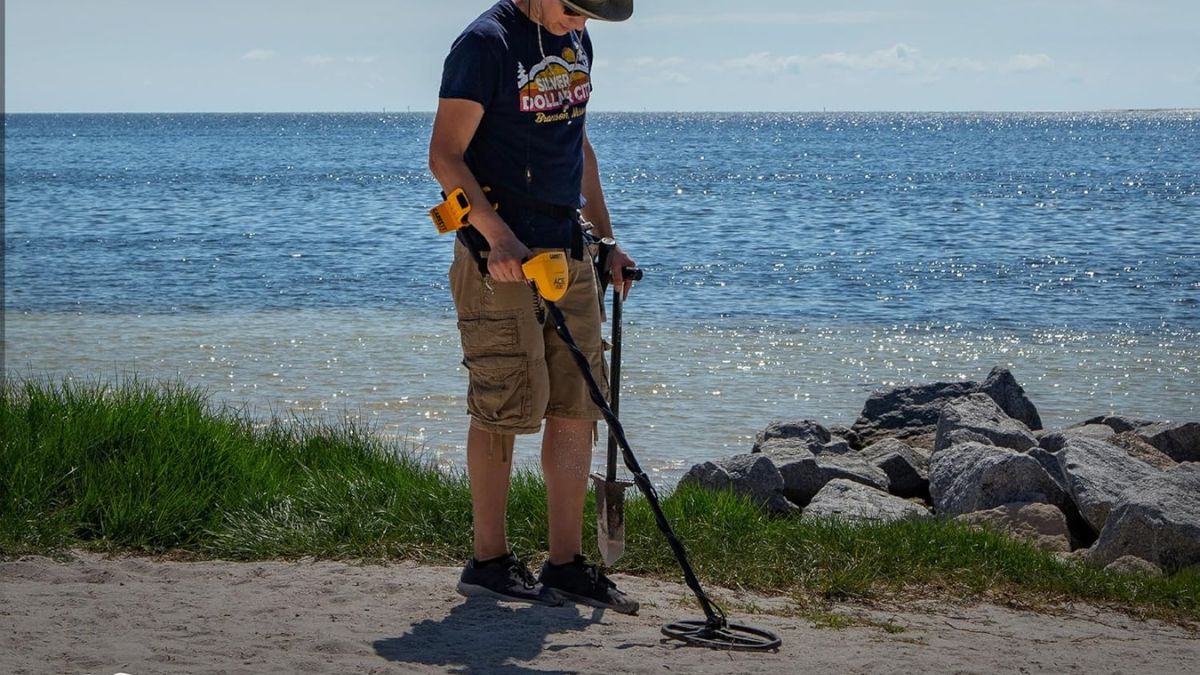 Garrett ACE 300 Metal Detector for Adults - Made in The USA - Waterproof Coil and Headphone Plus Accessories