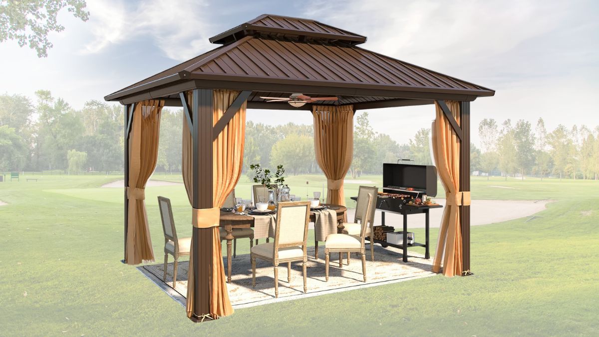 YOLENY 10' x 12' Hardtop Gazebo