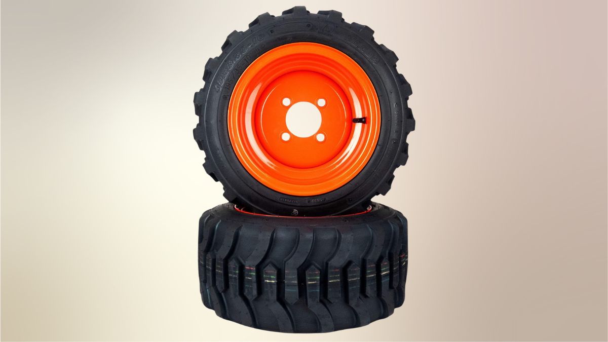 MowerPartsGroup (2) Industrial Tire Assemblies
