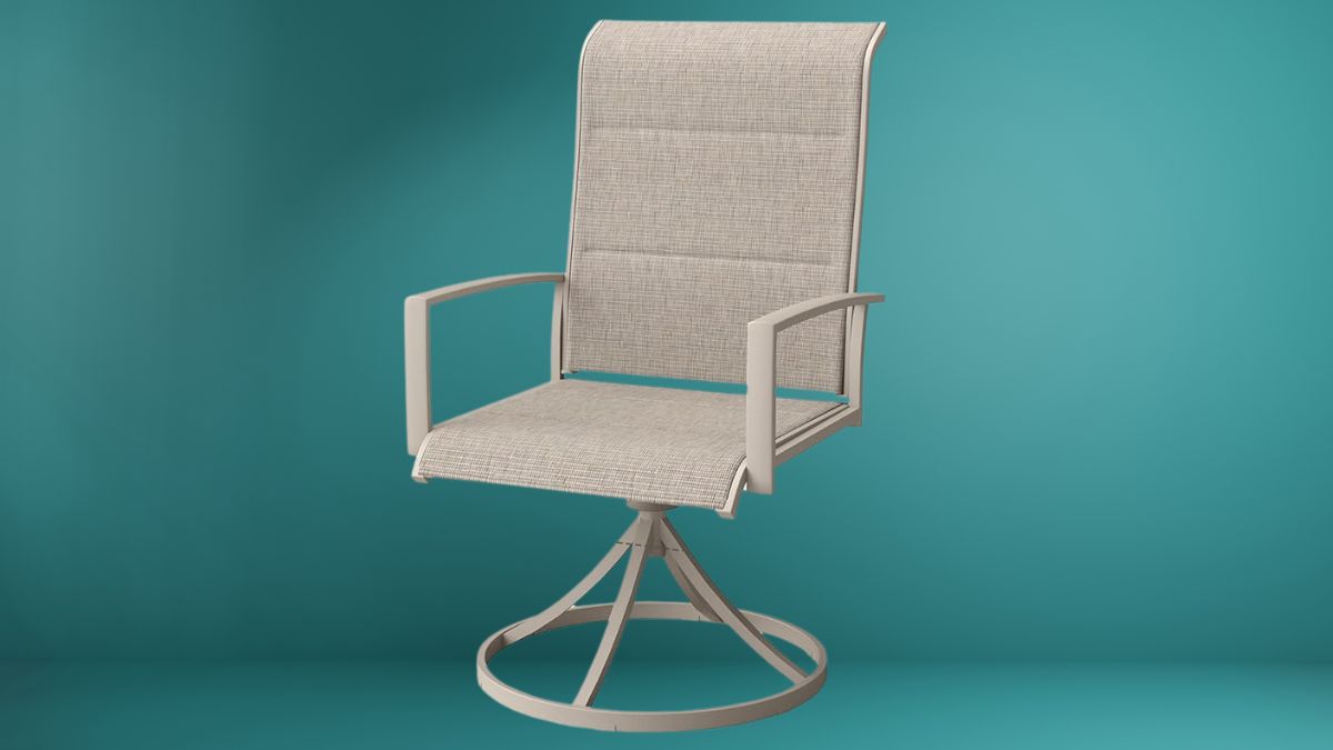 Patio Swivel Dining Chairs Set