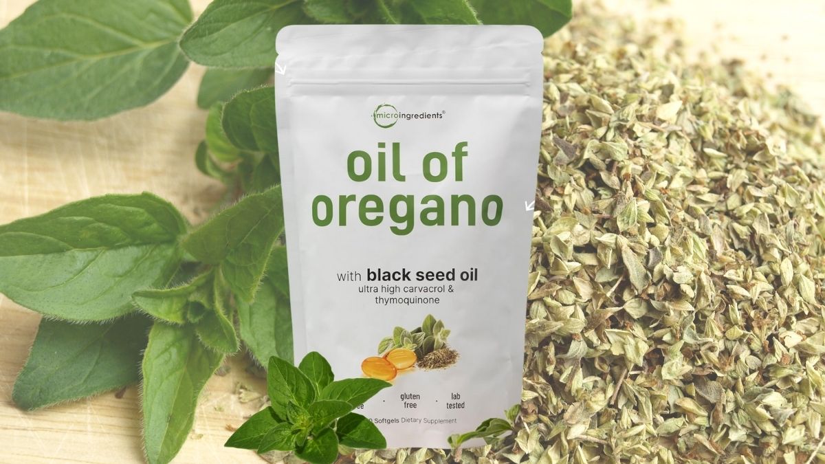 Micro Ingredients Oil of Oregano Softgels: 300-Count Immune Support Powerhouse