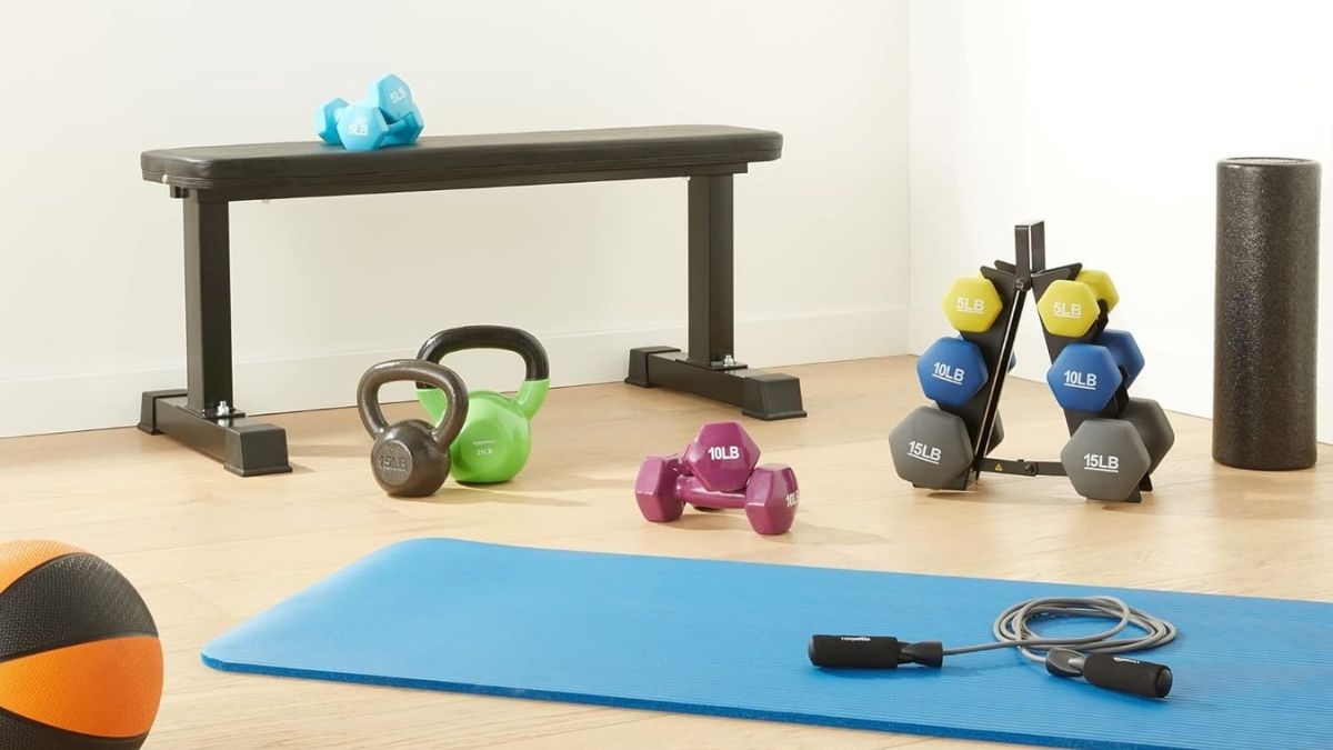 Amazon Basics Neoprene Dumbbell Hand Weights