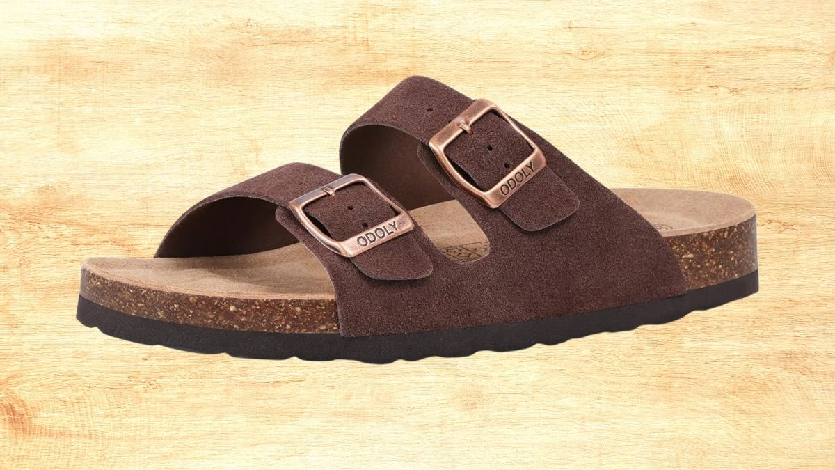 Unisex Cork Footbed Slide Sandal