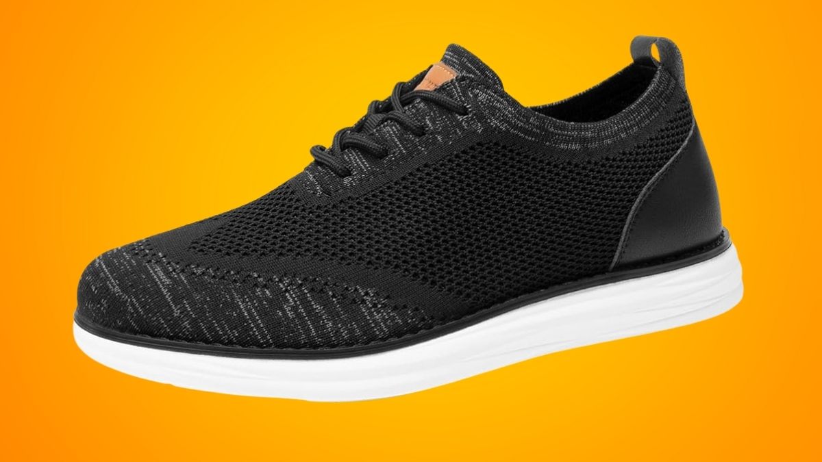 Bruno Marc Men’s KnitFlex Breeze Mesh Sneakers Oxfords: Lightweight Comfort Meets Style