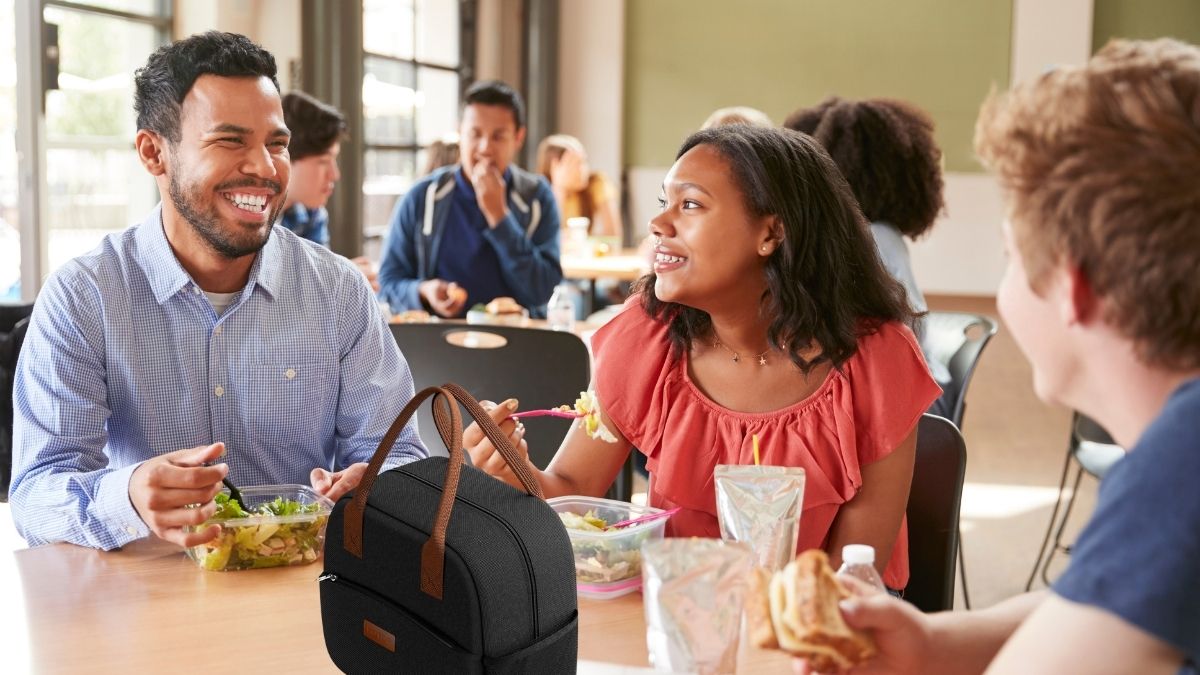 HOTOR Lunch Bag for Women & Men - Wear-Resistant & Leak-Proof Insulated Lunch Box with Large Capacity, Multi-Functional Cooler Bag for Office,...