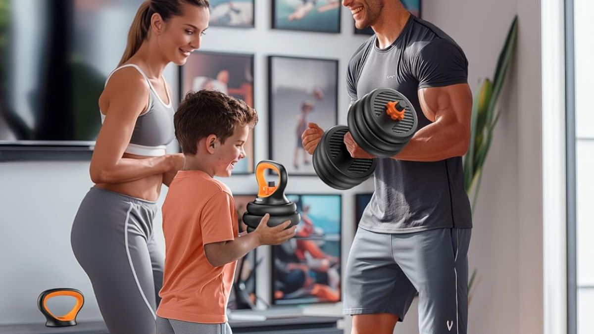FEIERDUN Adjustable Dumbbells Review: The Ultimate 4-in-1 Home Gym Solution