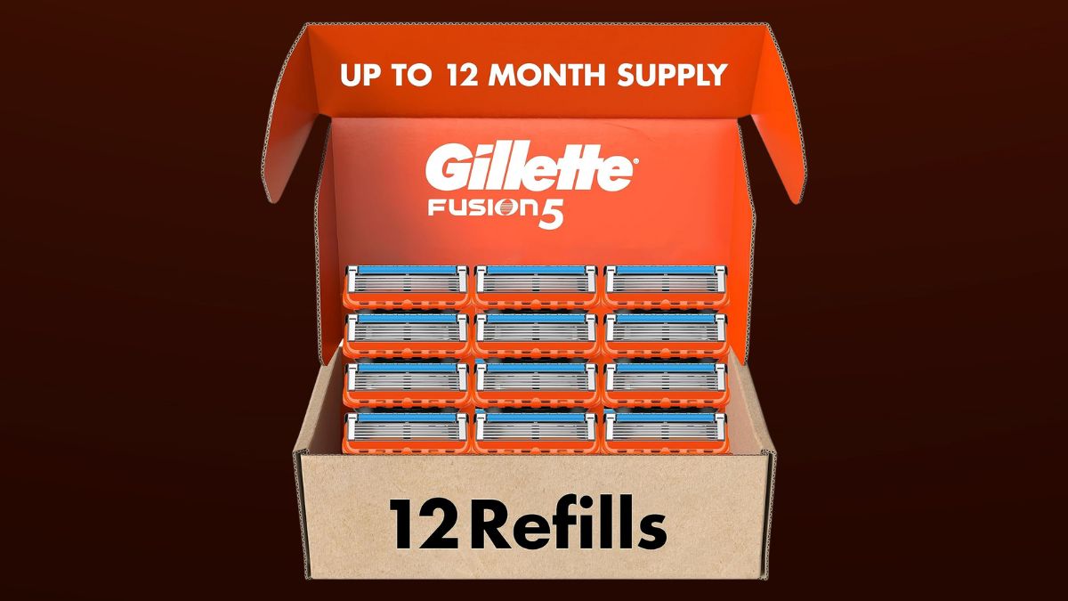 Gillette Fusion5 Mens Razor Blade Refills