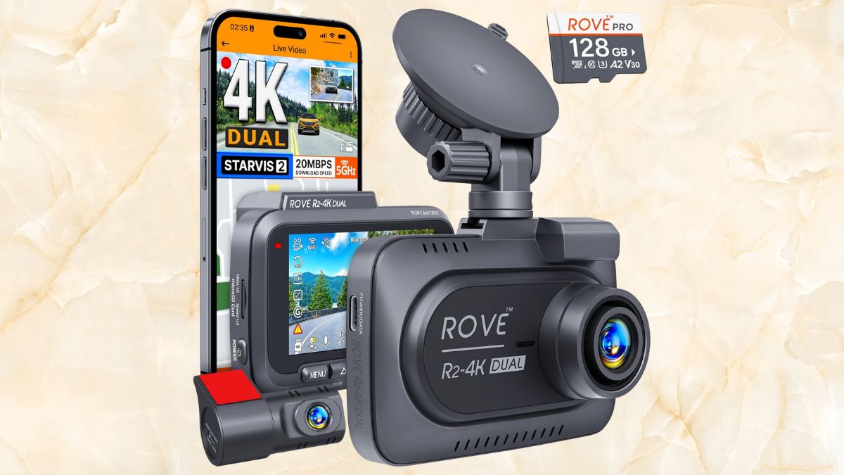 ROVE R2-4K DUAL Dash Cam