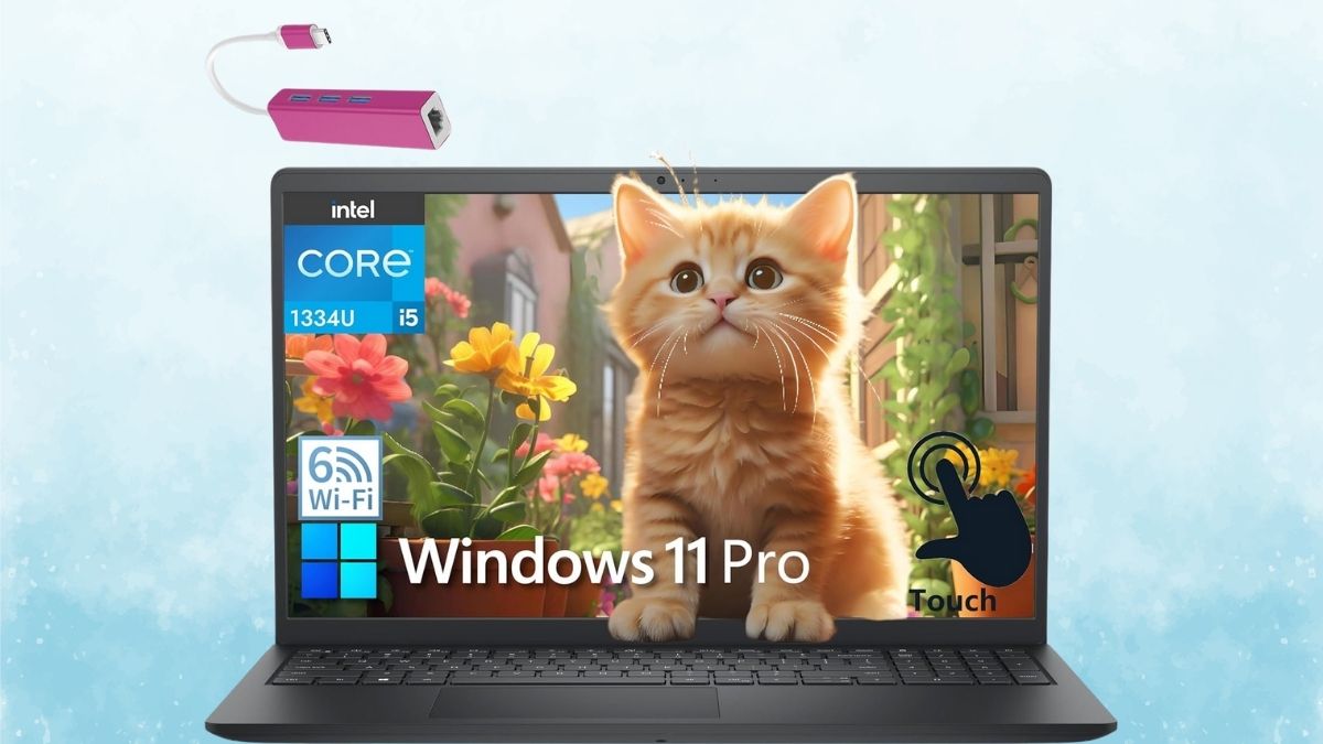 Dell Inspiron 15 Touchscreen Laptop Computer for Student Study and Business, 13th Intel i5-1334U