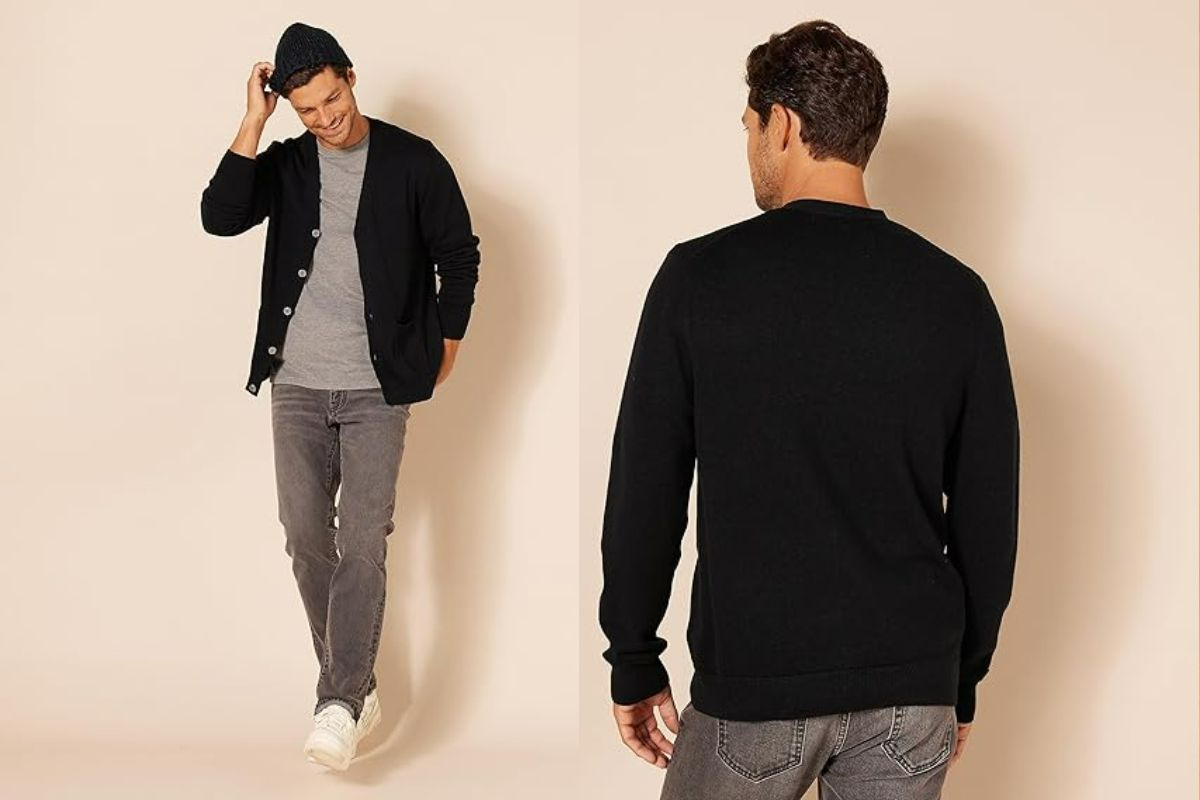 Amazon Essentials Men’s Cotton Cardigan: Style, Comfort & Value in One