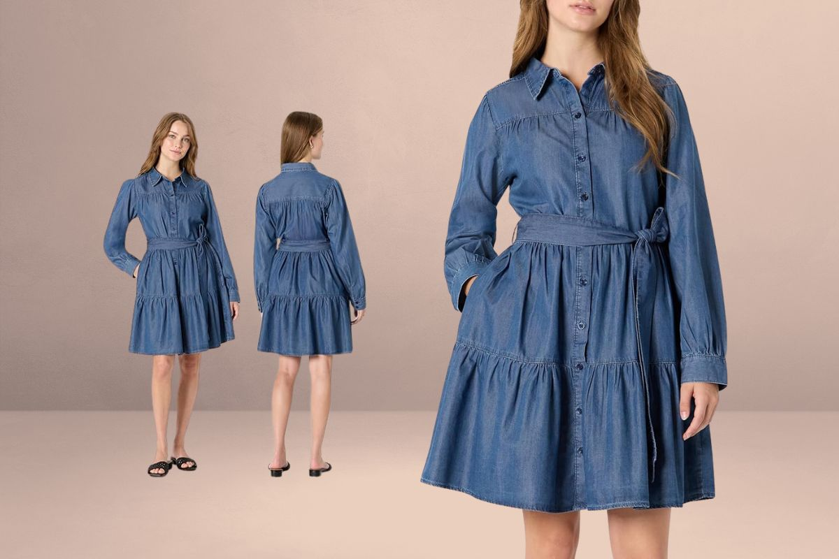 Amazon Essentials Women’s Chambray Shirtdress: Comfort Meets Style