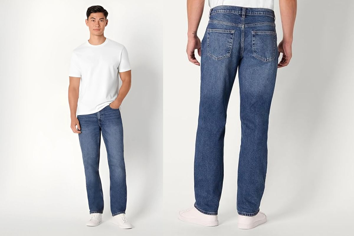 Affordable Denim Done Right: Amazon Essentials Men’s Straight Fit Jean