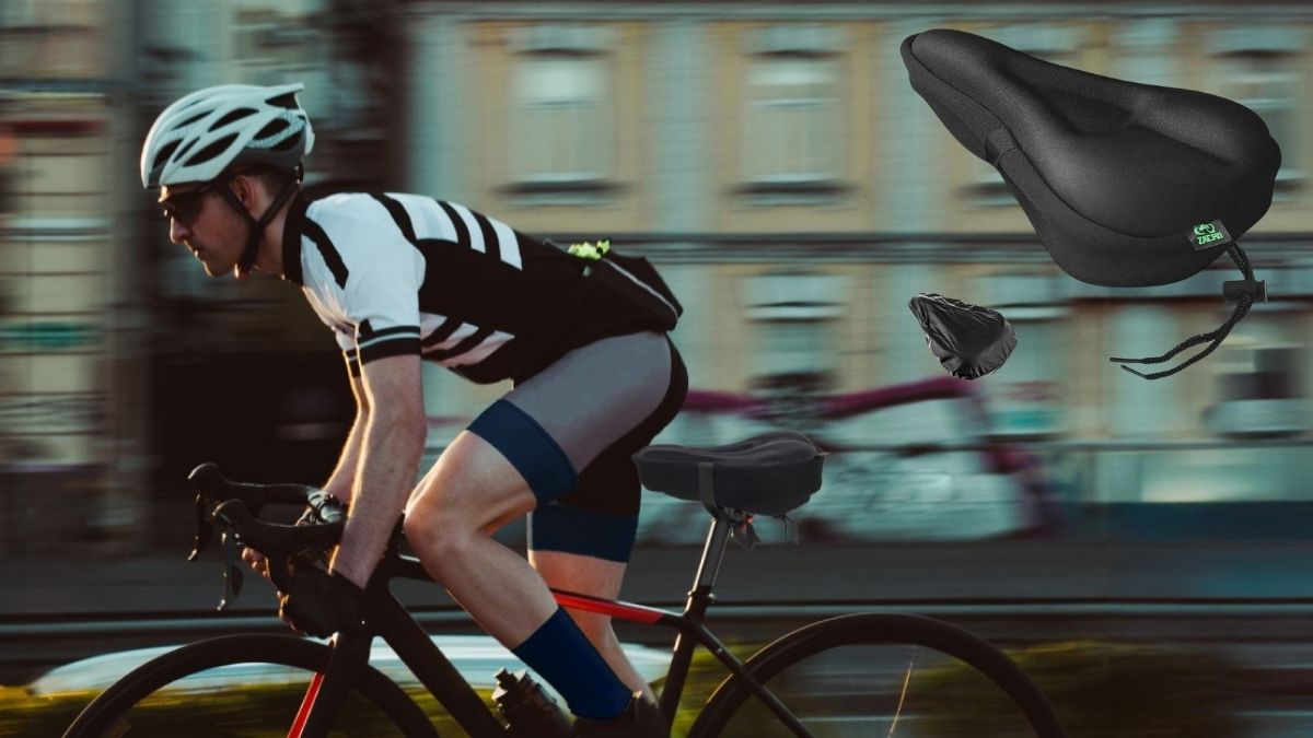 Zacro Bike Seat Cushion – Comfort That Keeps You Riding