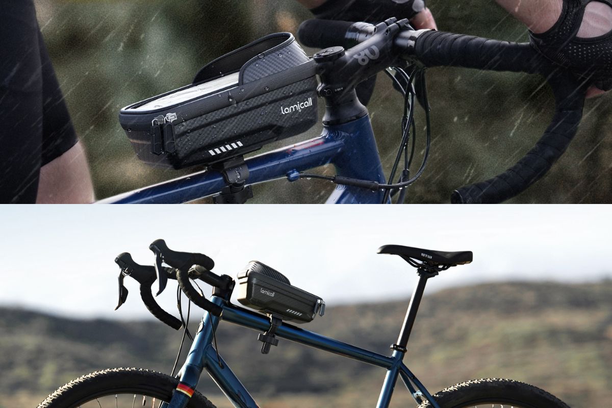 Affordable Cycling Gear: Lamicall Waterproof Bike Frame Bag