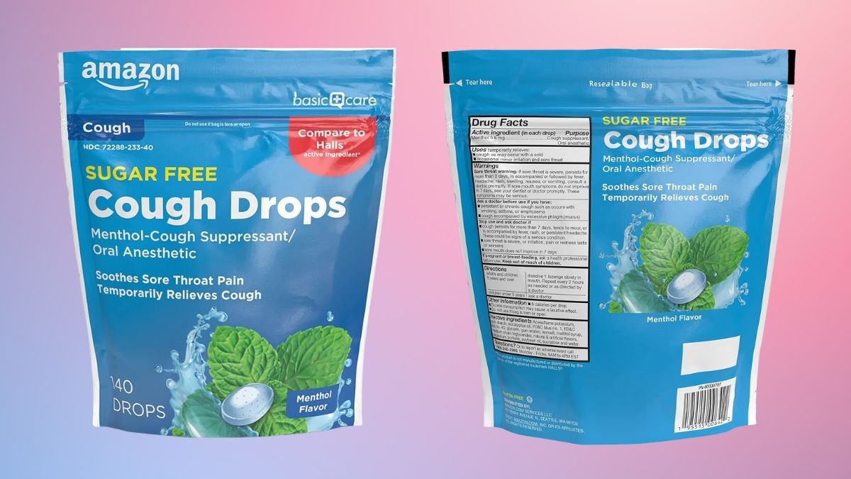 Amazon Basic Care Sugar Free Menthol Cough Drops (140 Count): Practical Relief Without the Sugar
