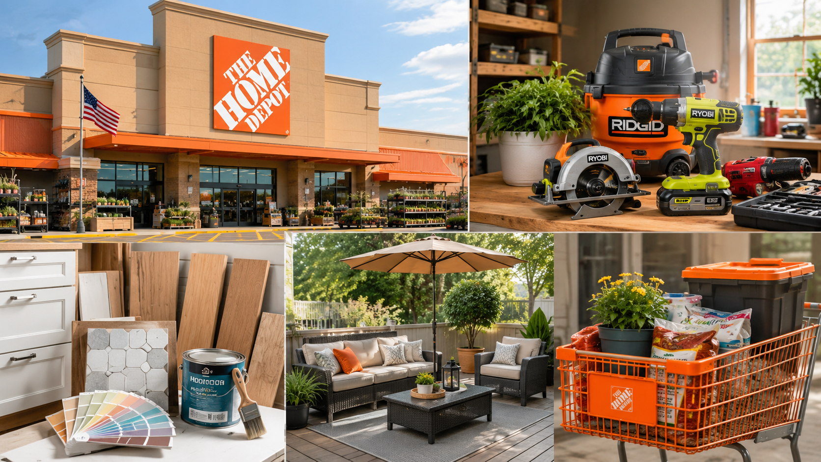 Top 5 Reasons to Shop at Home Depot