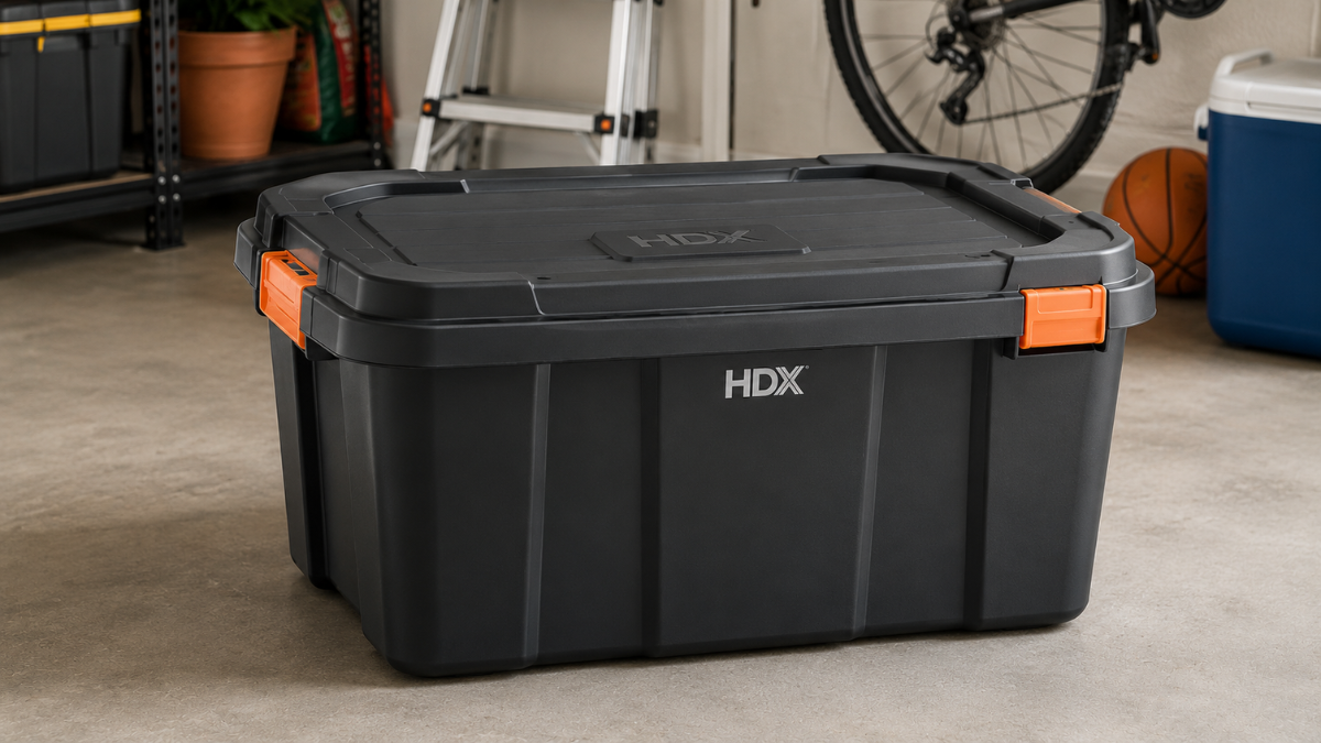 Everything You Need to Know About the HDX 27 Gal. Tough Storage Tote