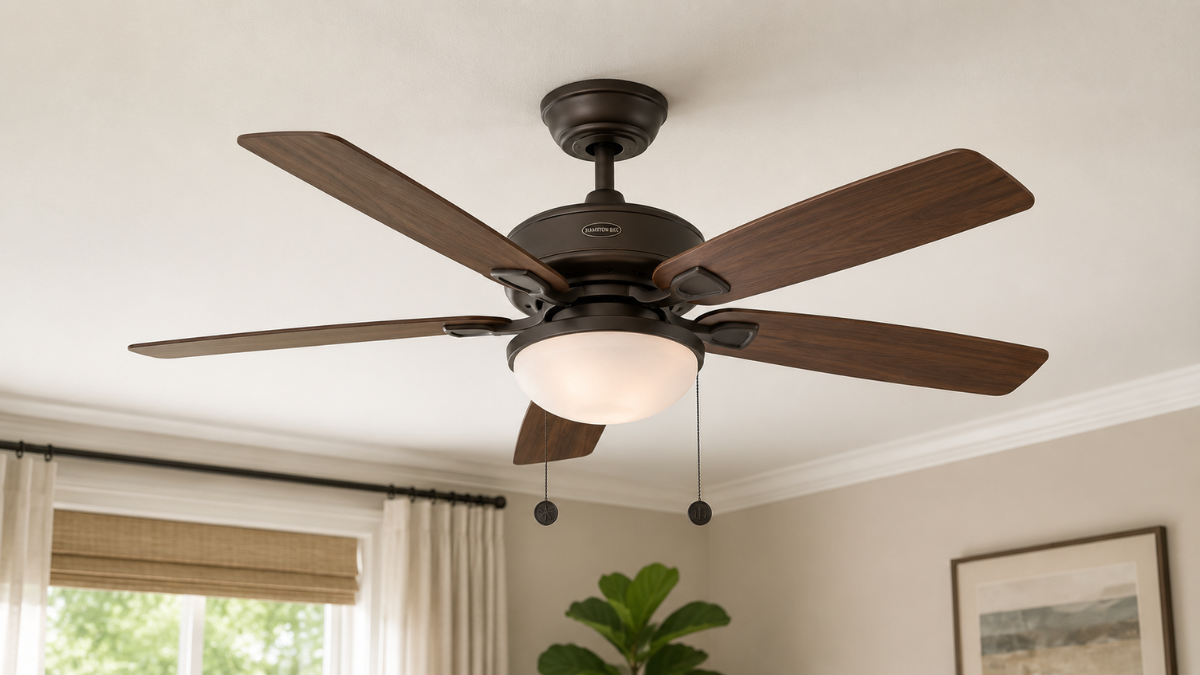 How the Hampton Bay Glendale Switch Cap Ceiling Fan Improves Comfort and Style