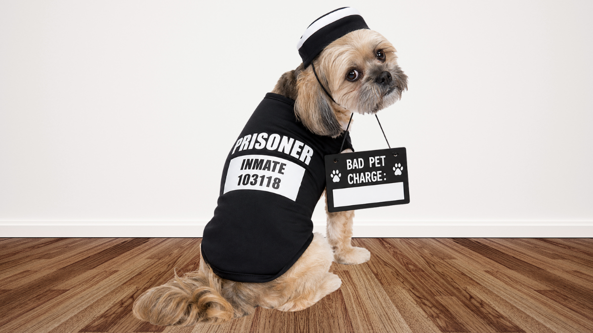 Petco Prisoner Pet Halloween Costume, X-Small: A Fun Three-Piece Look for Halloween