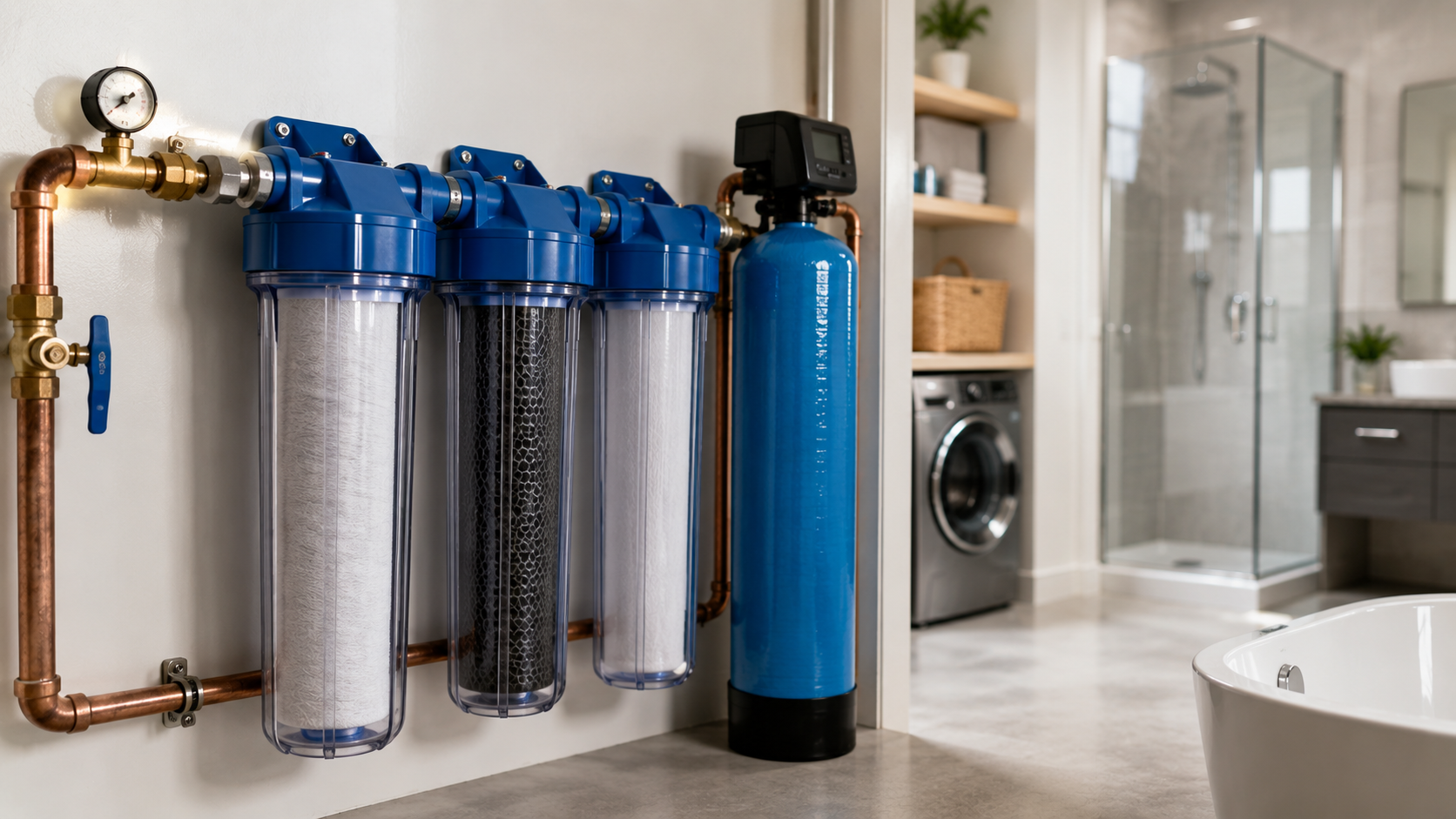 How Does a Whole-House Water Filtration System Work?