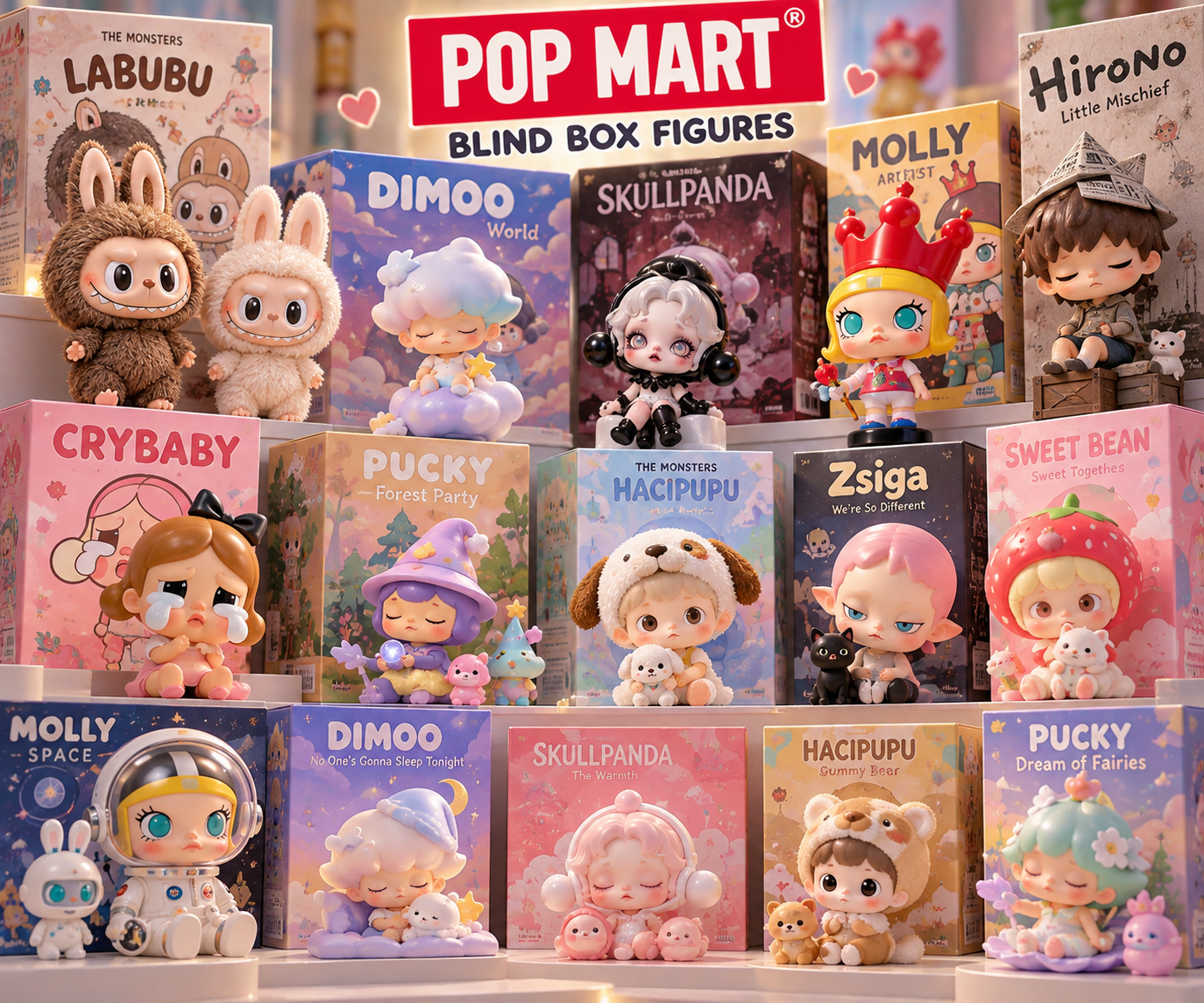Why POP MART Blind Box Figures Appeal to Collectors Seeking More Options