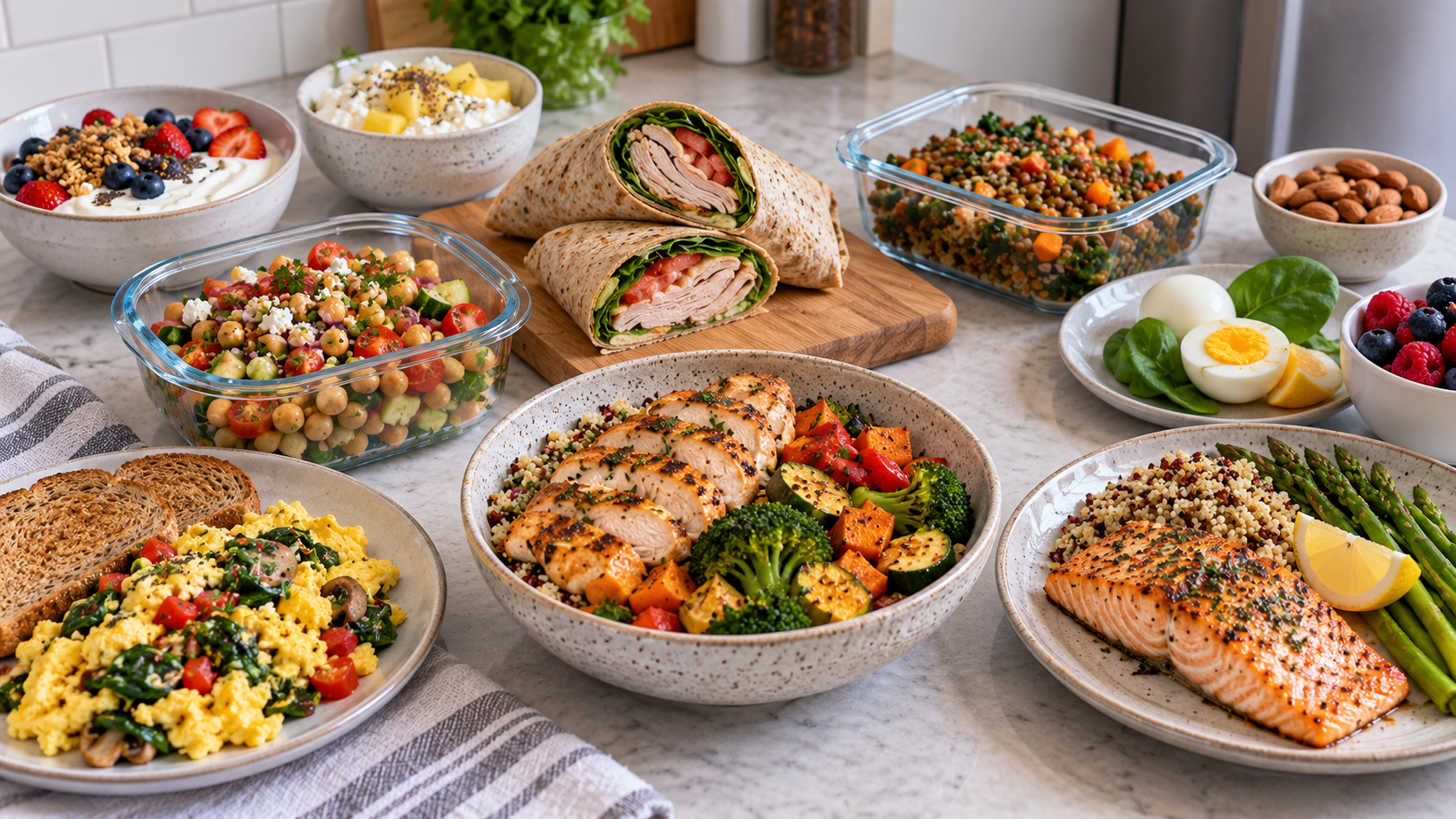 Easy High-Protein Meal Ideas for a Busy Week