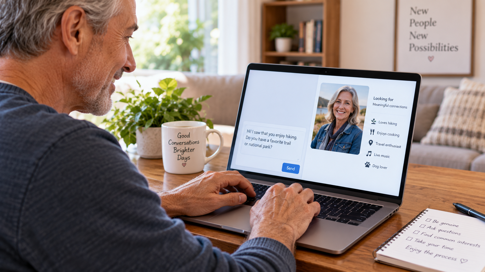 How to Start a Conversation When Dating Online