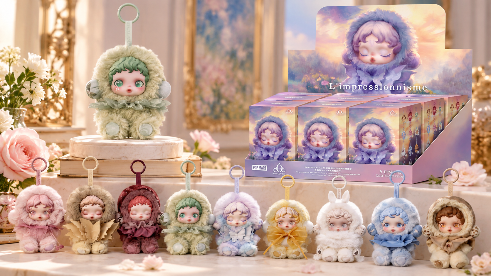 This SKULLPANDA L’Impressionnisme Series Gives Plush Collectibles a Distinctive Look
